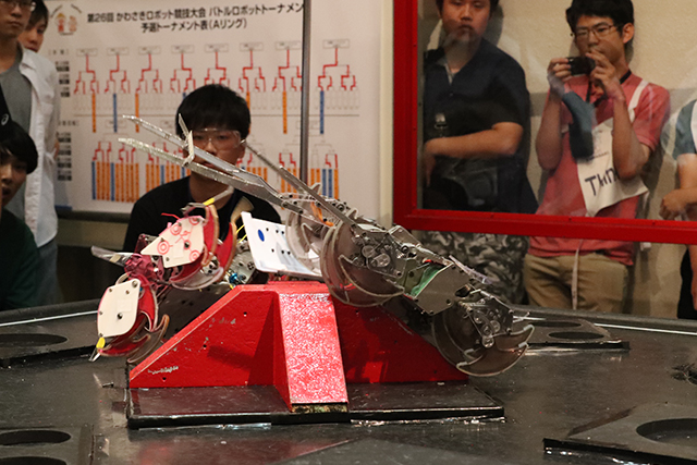 バトルロボット部門 かわさきロボット競技大会 かわロボ